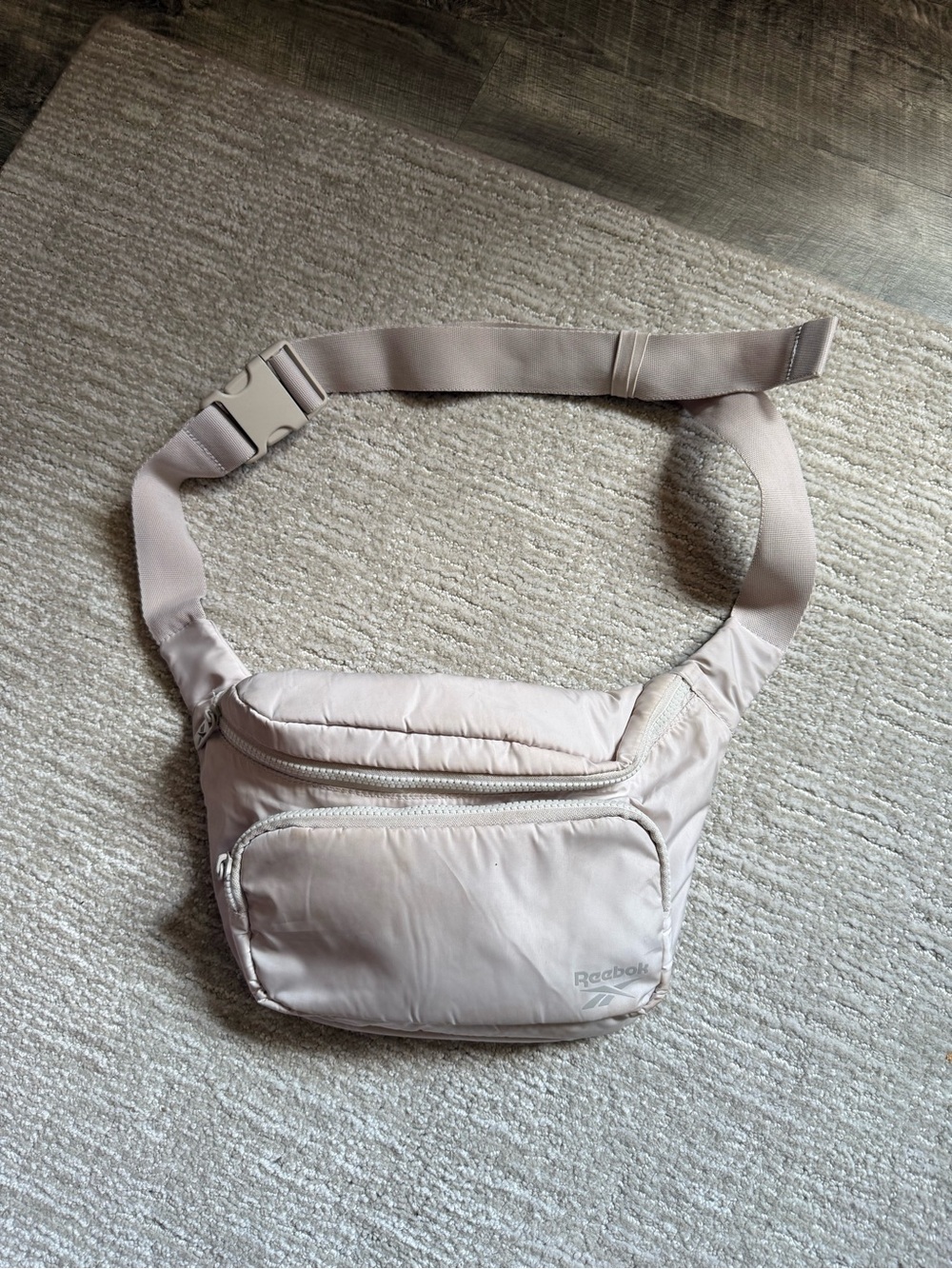 Reebok Pale tan Crossbody Belt Bag